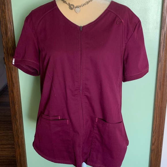 Scrub star XL scrub set, wine - Picture 1 of 2